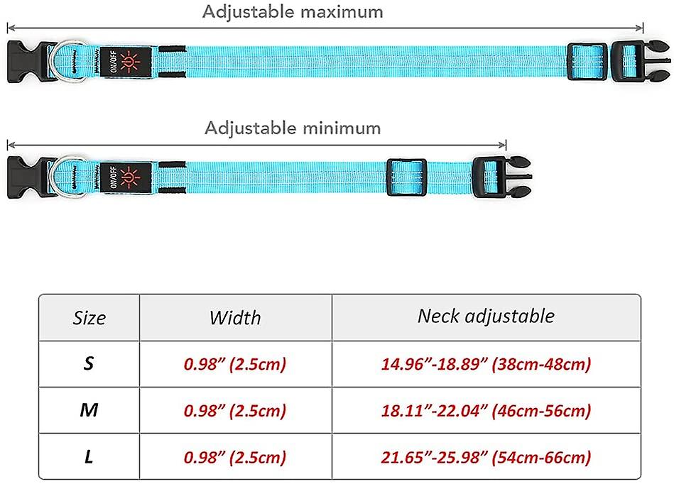 Foto 3 pulgar | Collar Led Para Perros Huoguo Usb Recargable A Prueba De Agua - Venta Internacional.