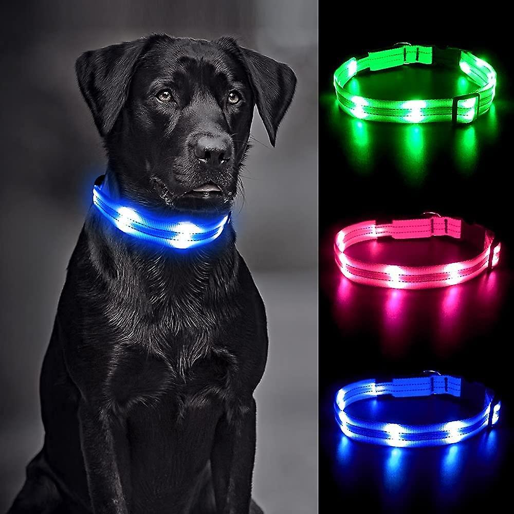 Foto 6 pulgar | Collar Led Para Perros Huoguo Usb Recargable A Prueba De Agua - Venta Internacional.