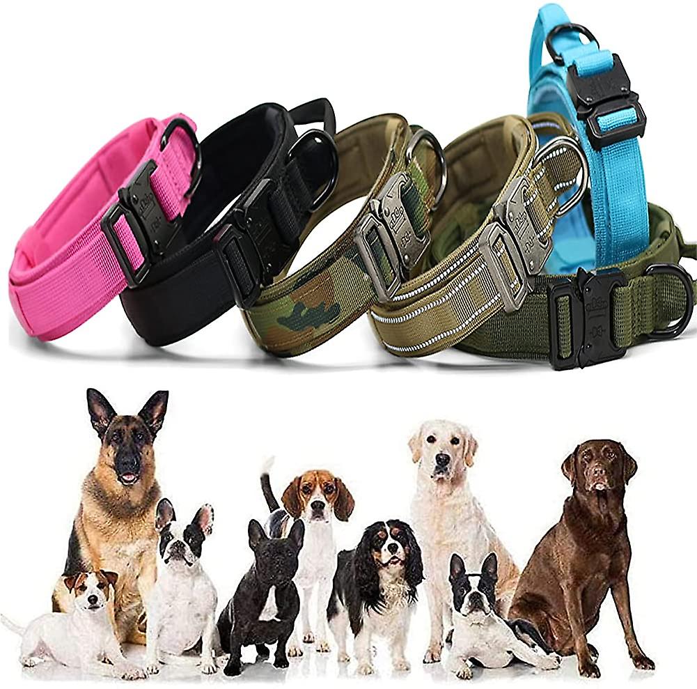 Foto 4 pulgar | Collar Táctico Para Perros Huoguo, Bandera Del Reino Unido, De Nailon - Venta Internacional.