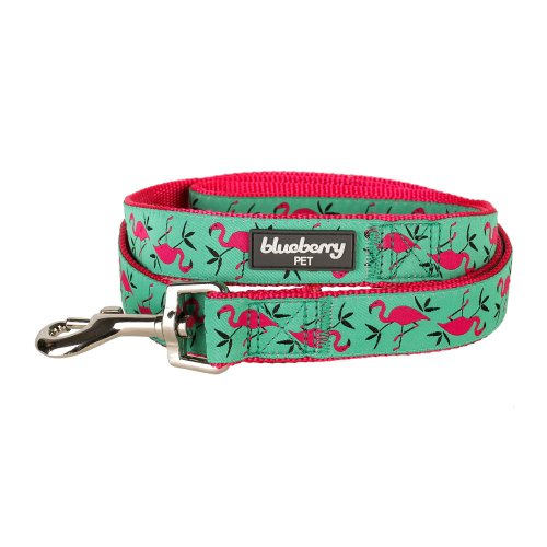 Foto 4 pulgar | Correa Para Perro Blueberry Pet Essentials Pink Flamingo, 1,5 M X 1 Cm - Venta Internacional.