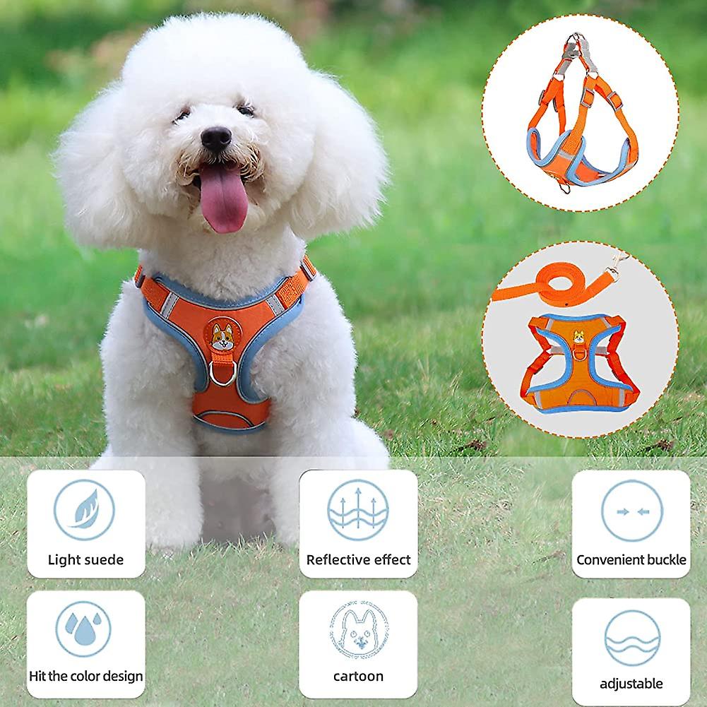 Foto 3 pulgar | Chaleco Para Perros Huoguo, Transpirable, Sin Tirones, Diseño Reflectante - Venta Internacional.