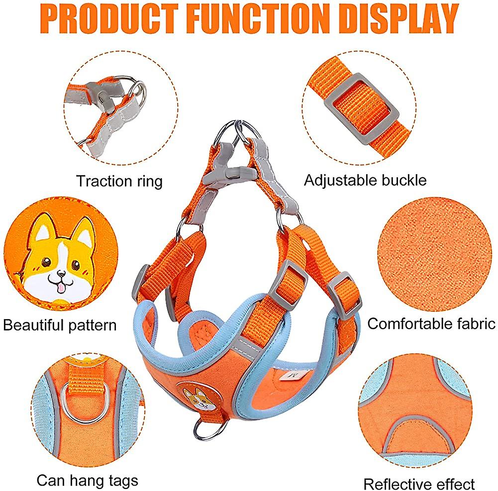 Foto 4 pulgar | Chaleco Para Perros Huoguo, Transpirable, Sin Tirones, Diseño Reflectante - Venta Internacional.