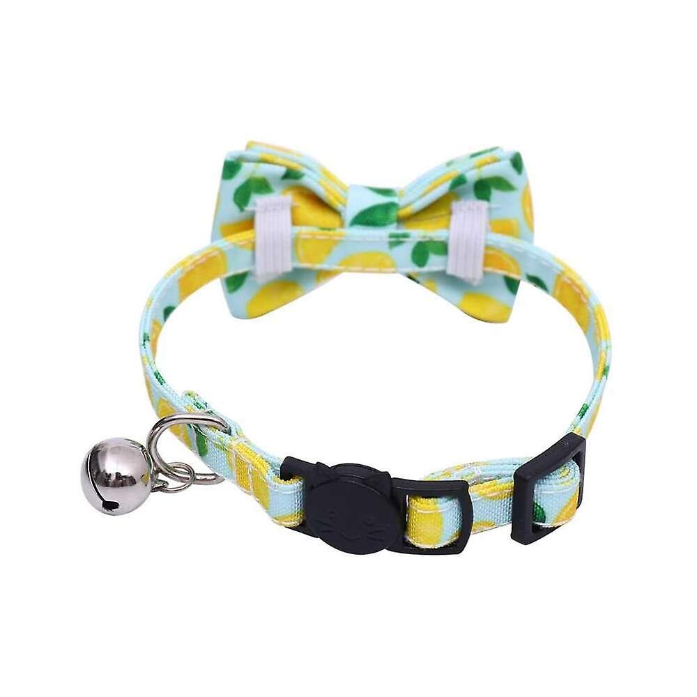 Foto 4 pulgar | Collar Para Gatos Breakaway Con Pajarita En Forma De Campana, Bonito Collar Para Mascotas Y Gatitos - Venta Internacio