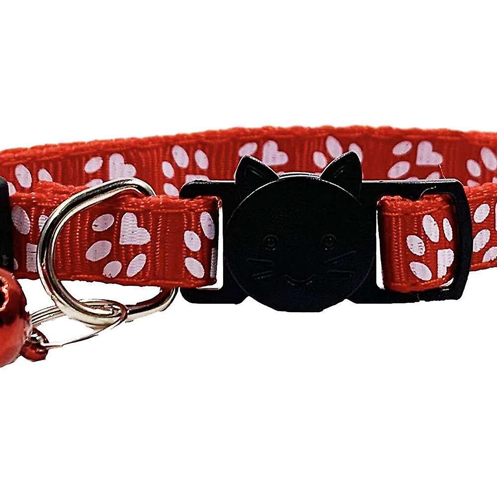 Foto 3 pulgar | Collar Para Gatos Huoguo Breakaway Ajustable De 8 A 12 Pulgadas, Juego De 6 - Venta Internacional.