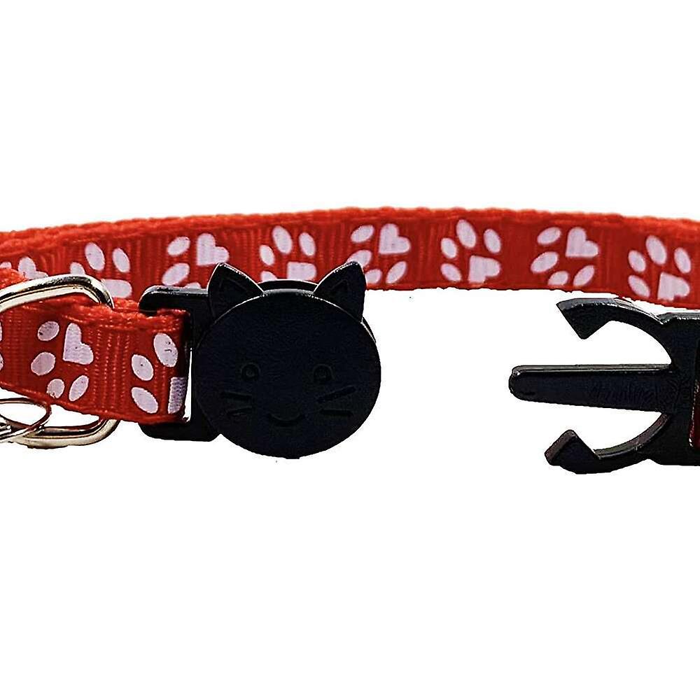 Foto 4 pulgar | Collar Para Gatos Huoguo Breakaway Ajustable De 8 A 12 Pulgadas, Juego De 6 - Venta Internacional.
