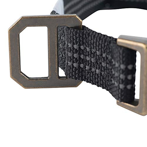 Foto 4 pulgar | Collar Para Perro Carhartt Tradesman Negro/latón Cepillado M-l - Venta Internacional.
