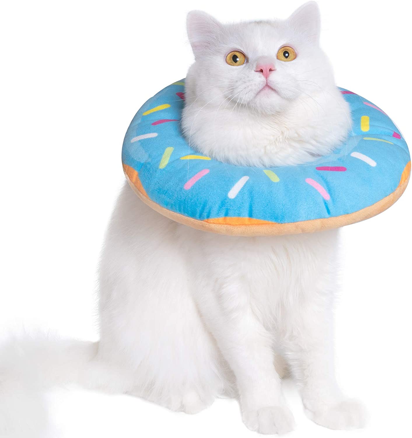 Foto 3 pulgar | Collar Recovery Collar Huoguo Con Forma De Rosquilla Ajustable Para Gato S, 3 Kg - Venta Internacional.