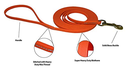 Foto 3 pulgar | Correa Para Perros Viper Biothane Working Tracking Leash Long Line - Venta Internacional.