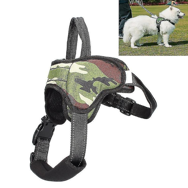 Arnés Para Perros Tuffhound 1602 Ajustable, Talla M, Color Verde - Venta Internacional.