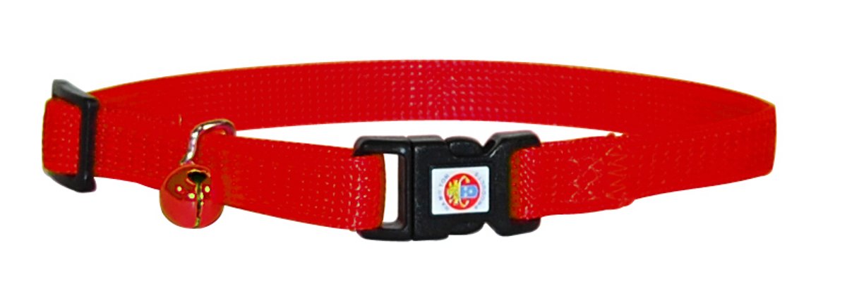 Foto 2 pulgar | Collar Para Gatos Hamilton Ajustable Break-a-way Safety Rojo - Venta Internacional.