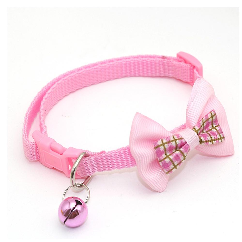 Foto 3 pulgar | Collar Para Gatos Huoguo Pvc+pp Con Lazo Y Campana Para Mascotas - Venta Internacional.