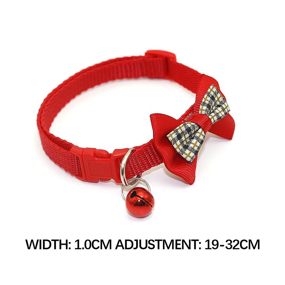 Foto 4 | Collar Para Gatos Huoguo Pvc+pp Con Lazo Y Campana Para Mascotas - Venta Internacional.