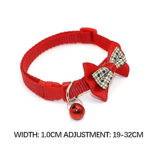 Foto 4 | Collar Para Gatos Huoguo Pvc+pp Con Lazo Y Campana Para Mascotas - Venta Internacional.