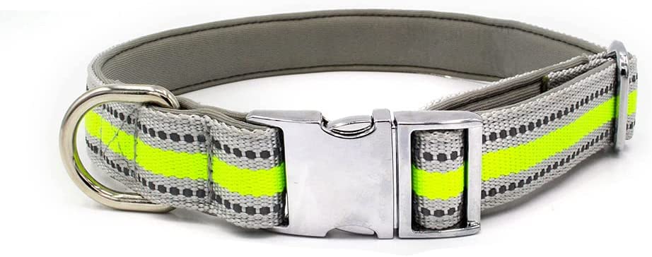 Collar De Nailon Reflectante Para Cachorros, Más Seguro Por La Noche, Para Niña - Venta Internacional.