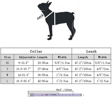 Foto 2 | Collar De Nailon Reflectante Para Cachorros, Más Seguro Por La Noche, Para Niña - Venta Internacional.