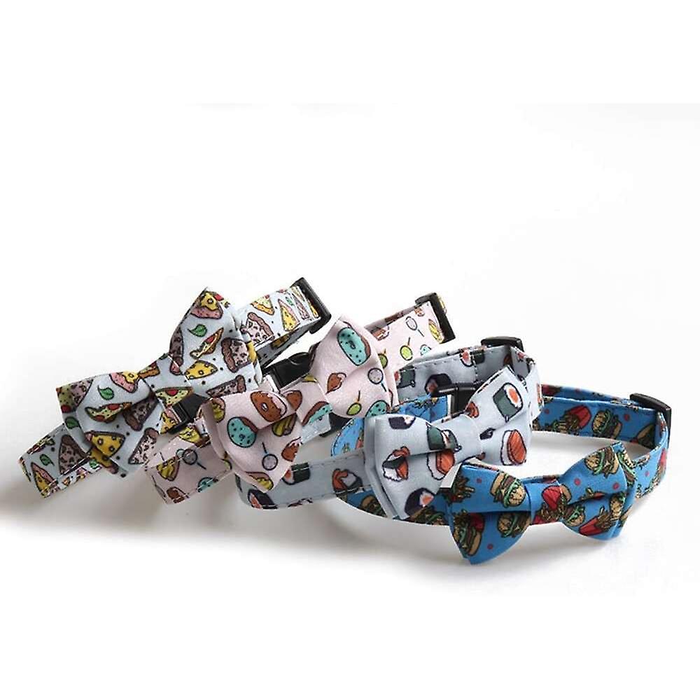 Collar De Gato Breakaway Con Bonita Pajarita Para Gatito - Venta Internacional.