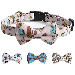 Foto 2 | Collar De Gato Breakaway Con Bonita Pajarita Para Gatito - Venta Internacional.