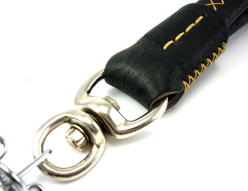 Foto 3 pulgar | Correa De Cadena Corta Para Perros, A Prueba De Explosiones, Grande, Negra - Venta Internacional.