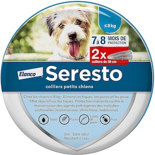 Foto 1 | Pack De 2 Collares Antipulgas Y Garrapatas Para Perros (8 Kg) Sarah - Venta Internacional.