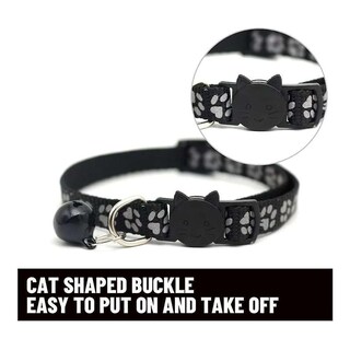 Foto 1 | Cinta De Terciopelo Brillante Con Purpurina Para Gatos Huoguo, Con Campana, 8 Unidades - Venta Internacional.