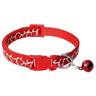 Foto 2 | Paquete De 4 Collares Reflectantes Para Gatos Con Cascabeles Huoguo - Venta Internacional.