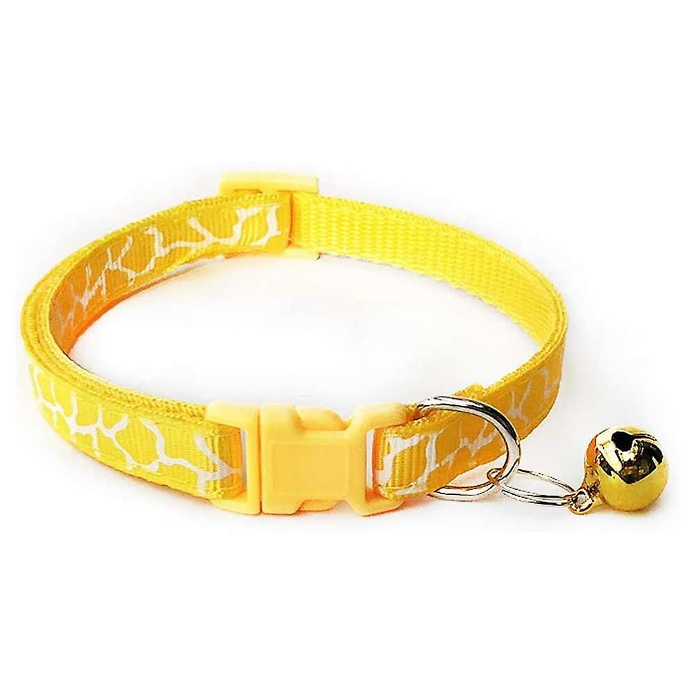 Foto 5 pulgar | Paquete De 4 Collares Reflectantes Para Gatos Con Cascabeles Huoguo - Venta Internacional.