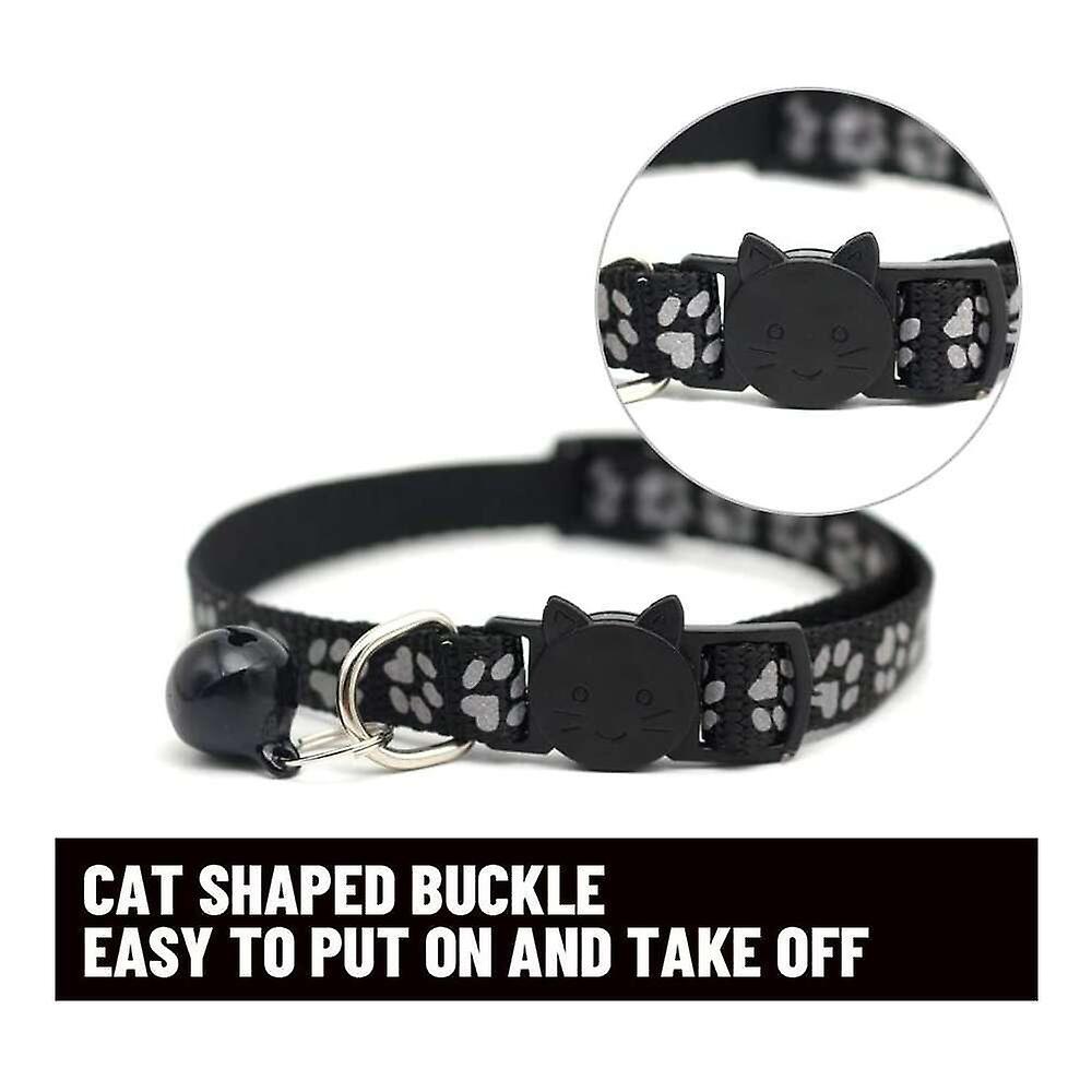 Foto 2 pulgar | Collares Para Gatos Huoguo, 8 Unidades, Con Campana Ajustable Para Gatos Pequeños - Venta Internacional.