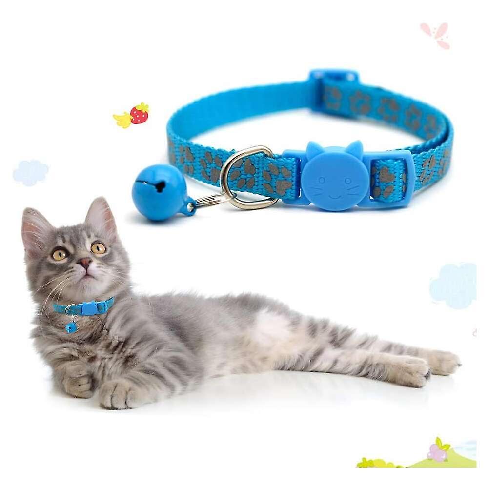 Foto 3 pulgar | Collares Para Gatos Huoguo, 8 Unidades, Con Campana Ajustable Para Gatos Pequeños - Venta Internacional.