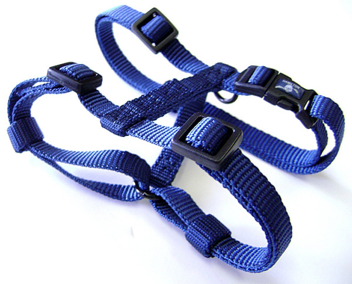 Foto 2 pulgar | Arnés Para Perros Hamilton Adjustable Comfort Nylon Azul Marino - Venta Internacional.