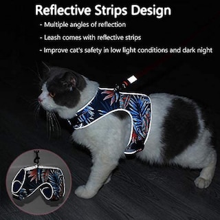 Foto 3 | Arnés Para Gatos Huoguo, A Prueba De Fugas, Con Correa Reflectante Para Gatos - Venta Internacional.