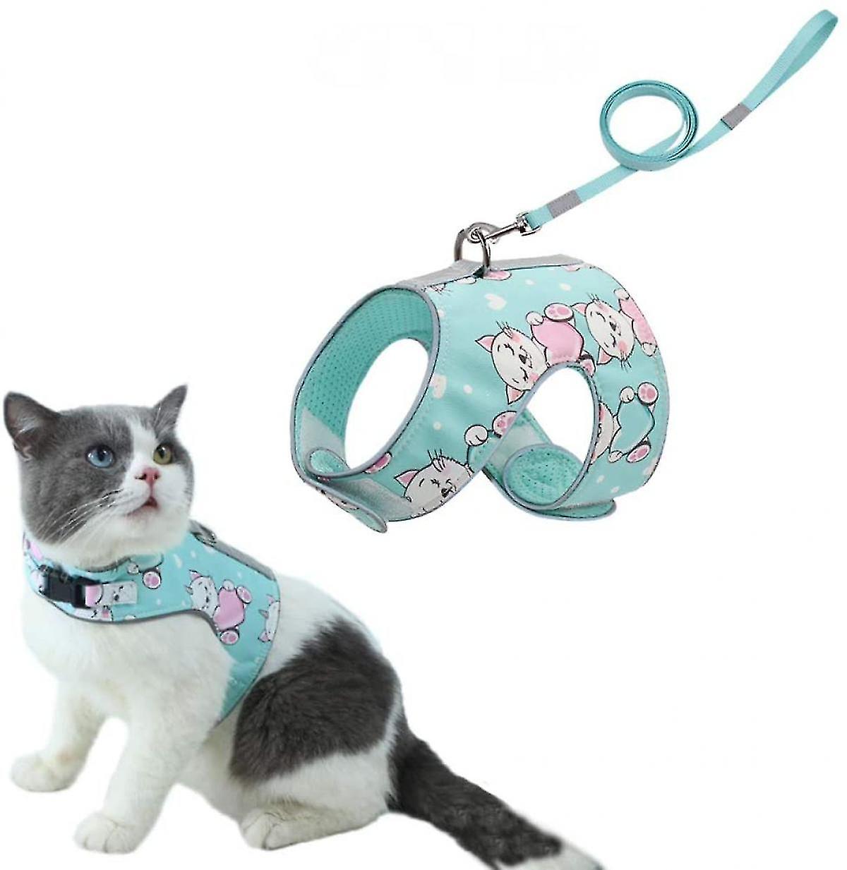 Foto 6 pulgar | Arnés Para Gatos Huoguo, A Prueba De Fugas, Con Correa Reflectante Para Gatos - Venta Internacional.