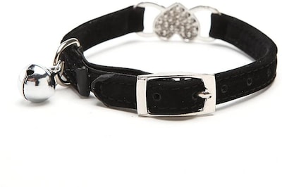 Foto 1 | Collar Para Gatos Huoguo Heart Bling Con Cinturón De Seguridad Y Campana, 20-28 Cm - Venta Internacional.
