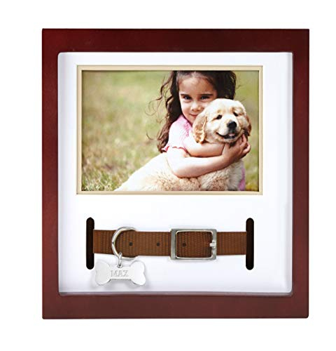 Foto 6 | Collar Para Mascotas Con Marco De Madera Espresso Con Forma De Pera - Venta Internacional.