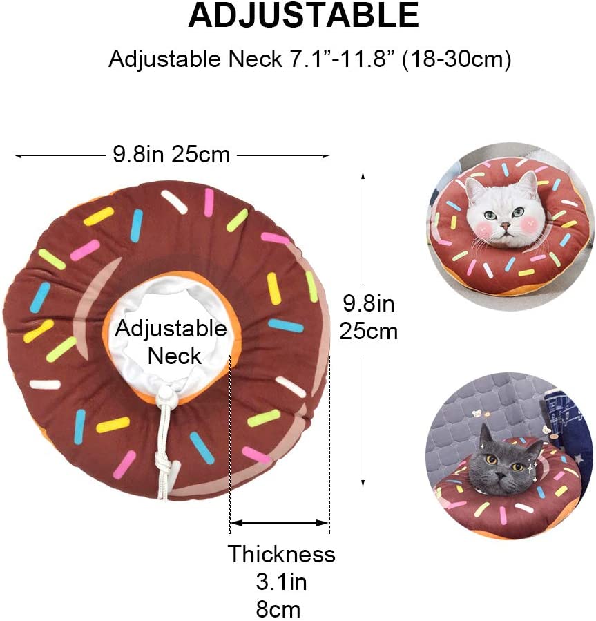 Collar Ajustable En Forma De Cono Para Gatos, Collar De Recuperación Suave | Huoguo - Venta Internacional.