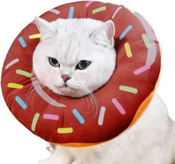 Foto 5 | Collar Ajustable En Forma De Cono Para Gatos, Collar De Recuperación Suave | Huoguo - Venta Internacional.