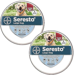 Foto 1 | Collar Antipulgas Y Garrapatas De 8 Meses Para Perros Grandes, 2 Unidades - Venta Internacional.