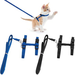 Foto 2 | Juego De Chalecos Para Gatos Huoguo De 2 Piezas Con Arnés Y Correa Para Gatos - Venta Internacional.
