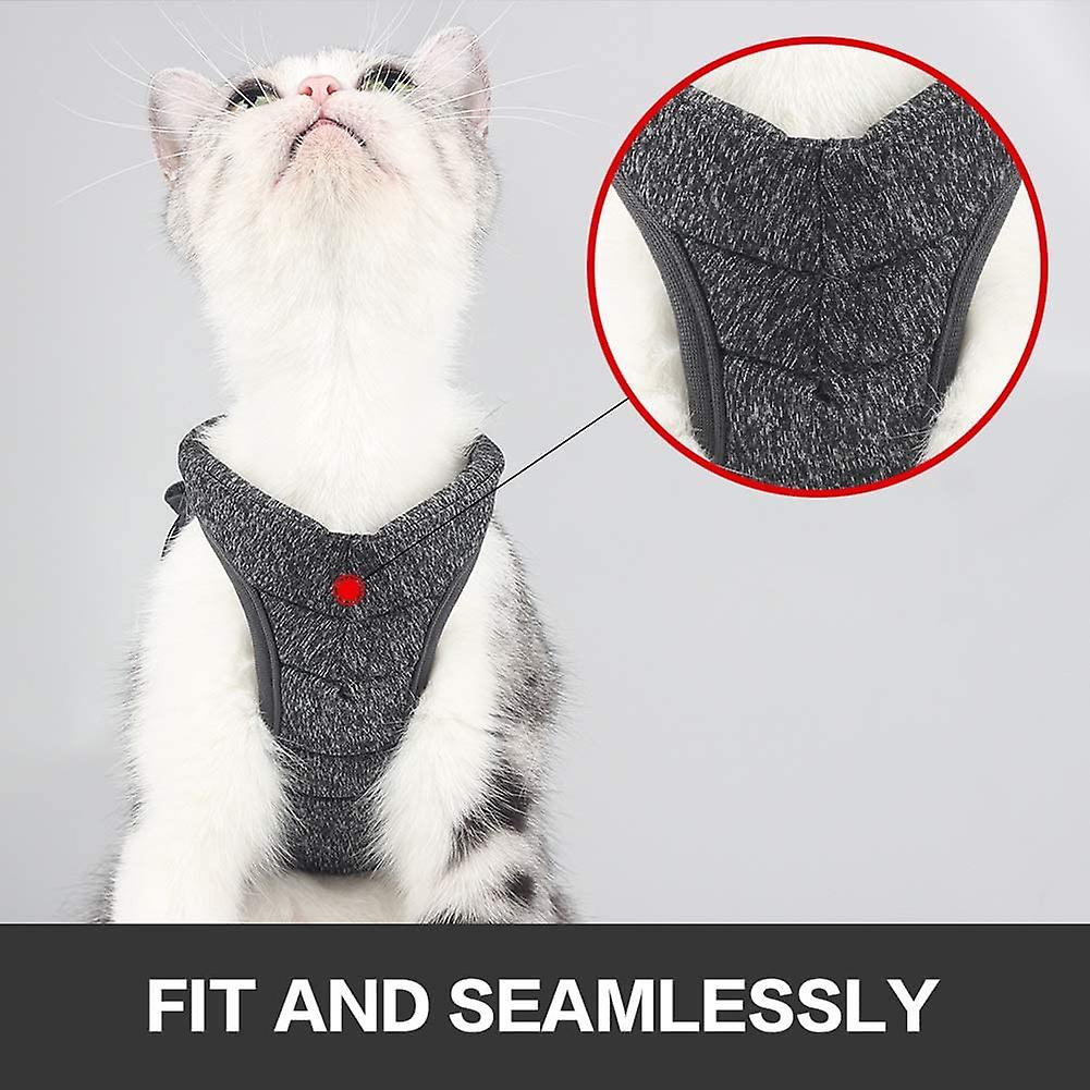 Foto 4 pulgar | Juego De Arneses Para Gatos Huoguo Ultraligero Con Correa Y Collar De Gatito - Venta Internacional.