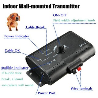 Foto 2 | Amortiguador Eléctrico Impermeable Para Vallas Para Perros Con Tono Progresivo - Venta Internacional.