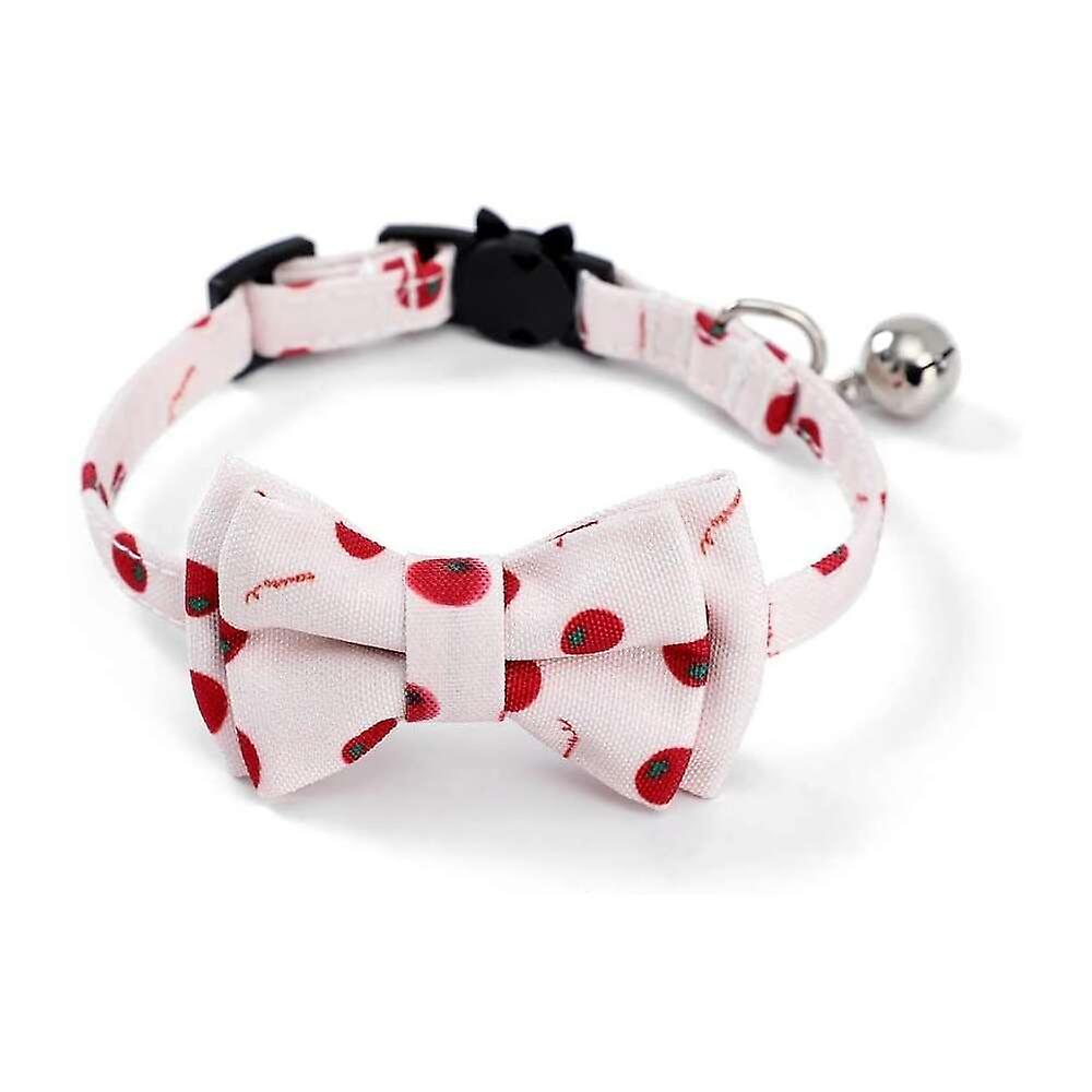 Foto 6 pulgar | Collar Para Gatos Breakaway Con Pajarita En Forma De Campana, Bonito Collar Para Mascotas Y Gatitos - Venta Internacio