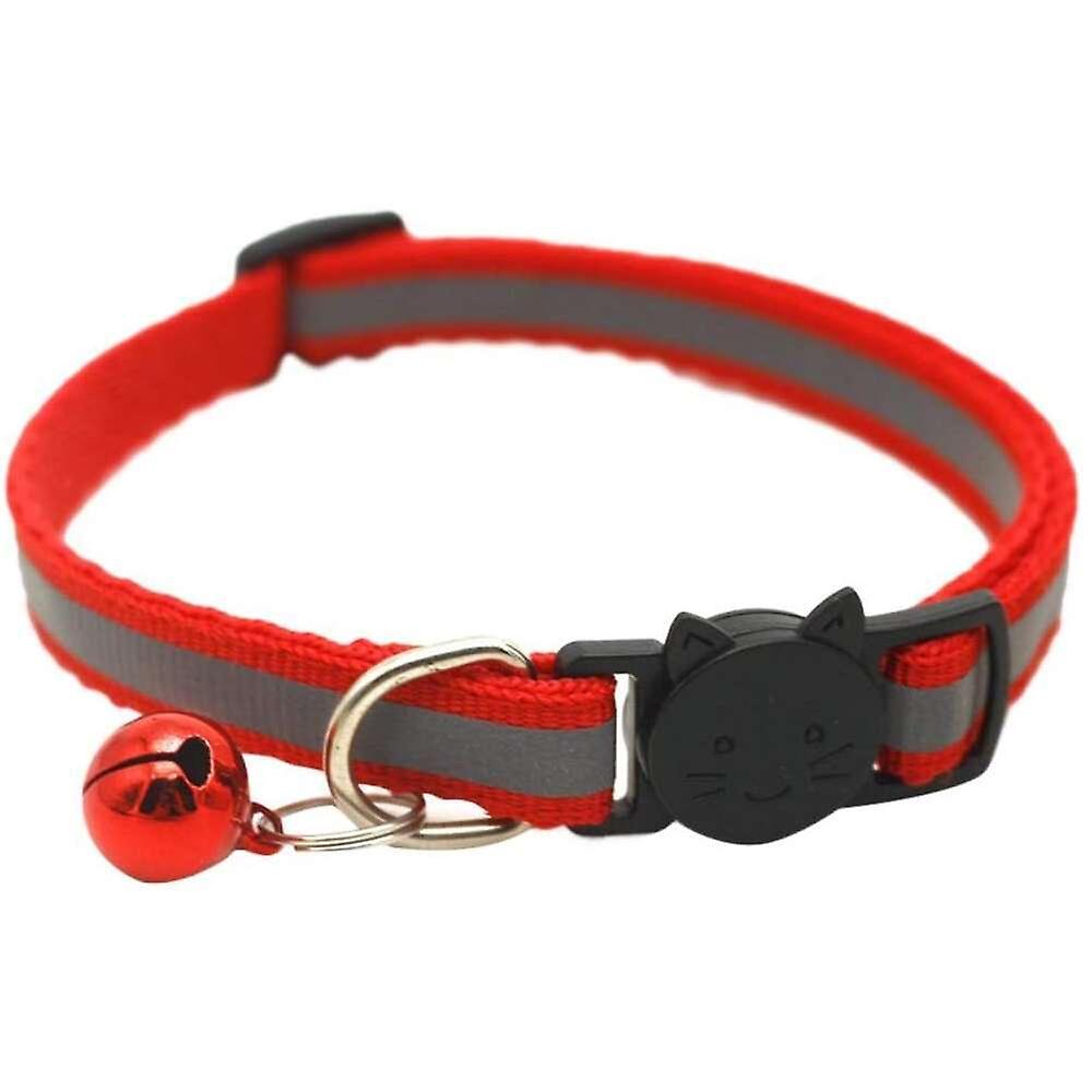 Foto 3 pulgar | Collares Reflectantes De Seguridad Para Gatos Huoguo, De Cierre Rápido, Con Campana 6 - Venta Internacional.