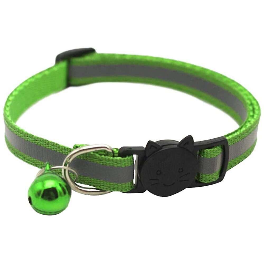 Foto 5 pulgar | Collares Reflectantes De Seguridad Para Gatos Huoguo, De Cierre Rápido, Con Campana 6 - Venta Internacional.