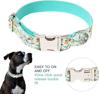 Foto 4 | Collar De Perro Jieyou Para Perros Pequeños, Medianos Y Grandes, Ajustable - Venta Internacional.