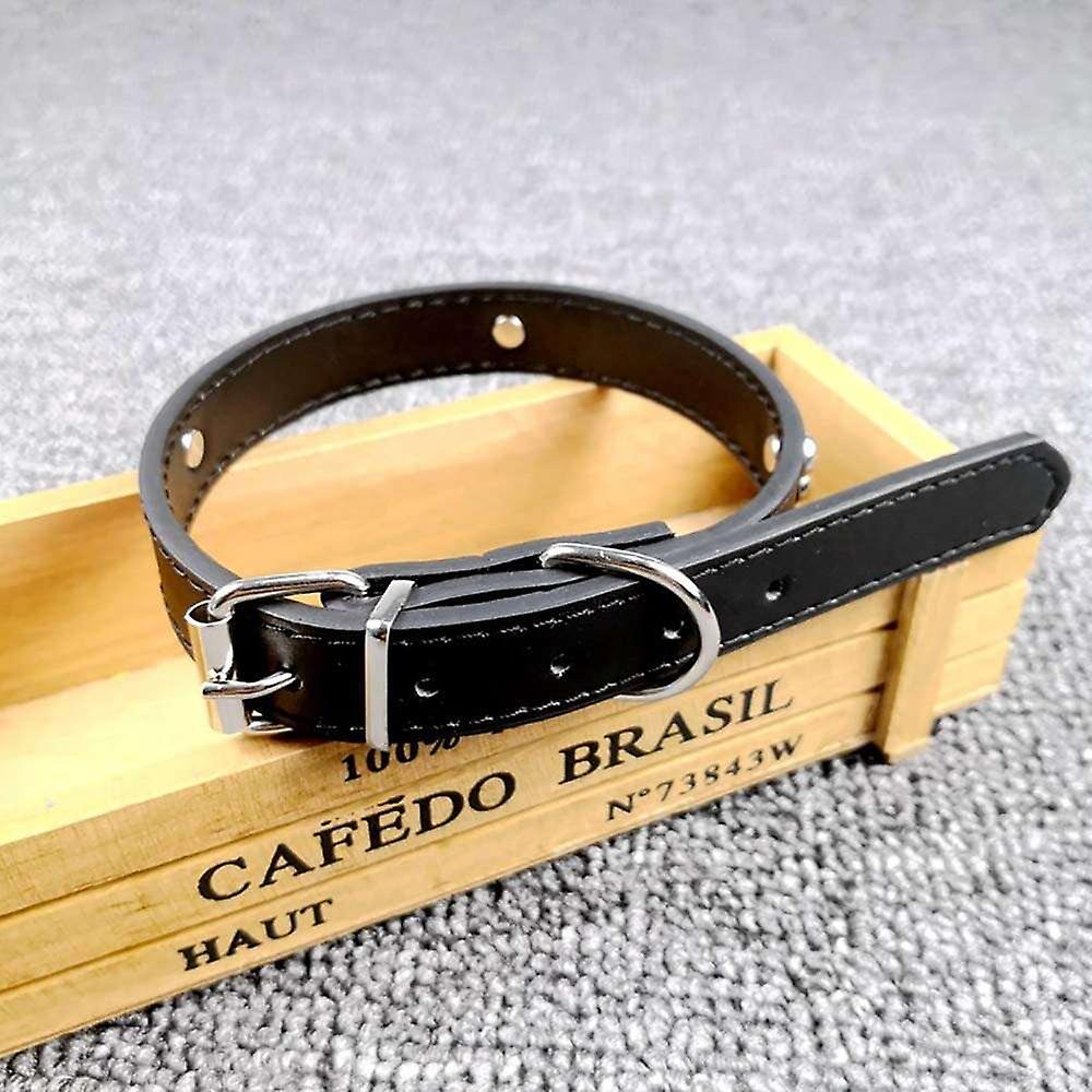 Foto 2 pulgar | Collar Para Perro Huoguo, Ajustable, Diseño Óseo, Piel Sintética Acolchada - Venta Internacional.