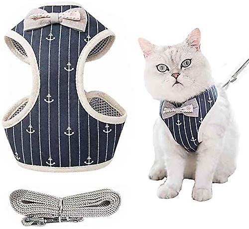 Foto 6 pulgar | Chaleco Tipo Arnés Para Gatos Con Correa Ajustable - Huoguo - Venta Internacional.