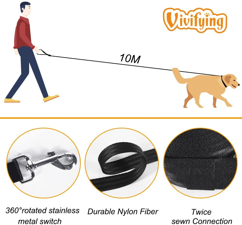 Foto 4 pulgar | Correa De Adiestramiento De Perros Jieyou De 10 M De Nailon Para Adiestramiento De Mascotas - Venta Internacional.