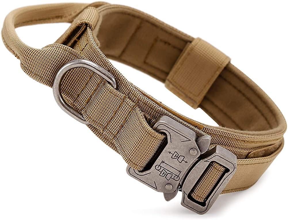 Foto 4 pulgar | Collar De Perro Táctico Militar Ajustable Con Mango De Control - Venta Internacional.