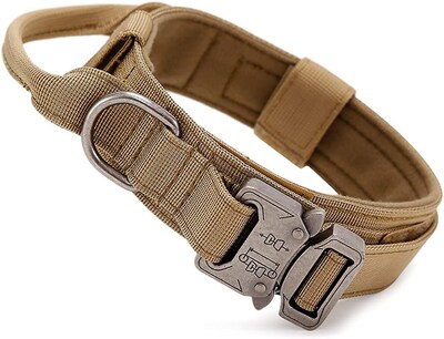 Foto 3 | Collar De Perro Táctico Militar Ajustable Con Mango De Control - Venta Internacional.