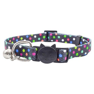 Foto 3 | Collar Para Gatos Huoguo Elizabeth Con Hebilla De Seguridad Estampada En Poliéster - Venta Internacional.