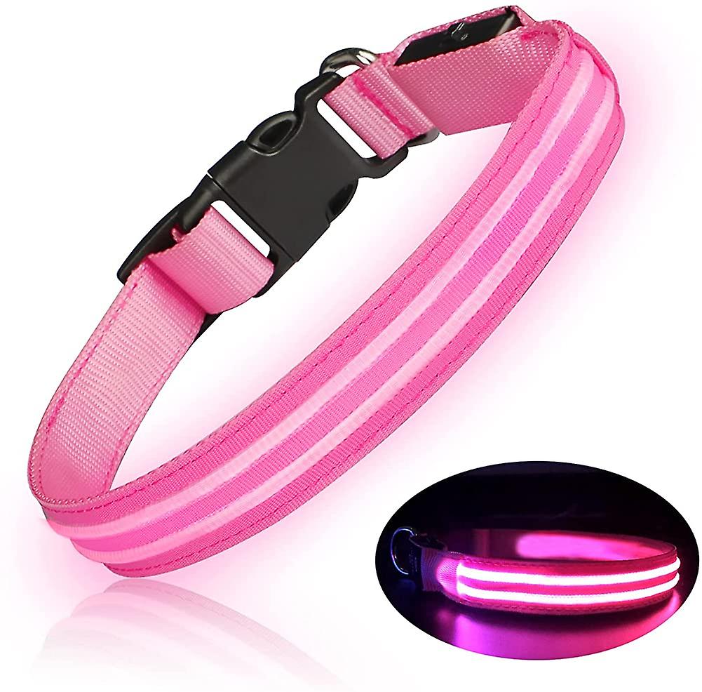 Foto 5 | Collar Para Perro Light Up Huoguo, Recargable Por Usb, Resistente Al Agua - Venta Internacional.